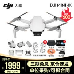 大疆 DJI Mini 2 SE / Mini 4K 无人机 入门迷你航拍机 高清长续航专业智能拍摄小型遥控飞机 mini 4k 单电版【含配件礼包】 标配（不含内存卡）
