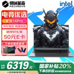 机械革命（MECHREVO）旷世【国家补贴20%】2024款Pro16英寸游戏本笔记本电脑满血4060独显学生电竞本165HZ 2.5K屏 旷世G16pro i7-14650HX 4060 16G内存